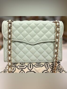 Rebecca Minkoff Quilted Leather Mini Affair Cross-Body Handbag